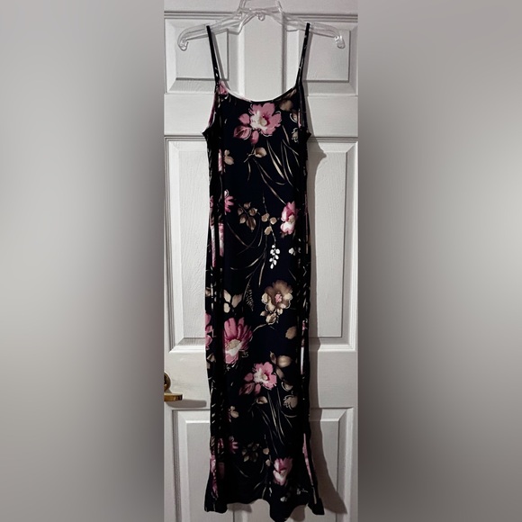 Discovery Dresses & Skirts - Floral Maxi Dress with Spaghetti Straps